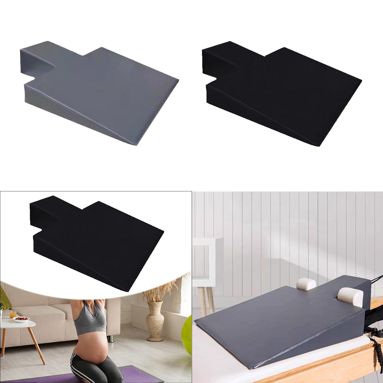 Pilates Yoga Core - Professioneller Pilates-Reformer-Keilblock, hochdichte Schaumstoffunterstützung zum Dehnen