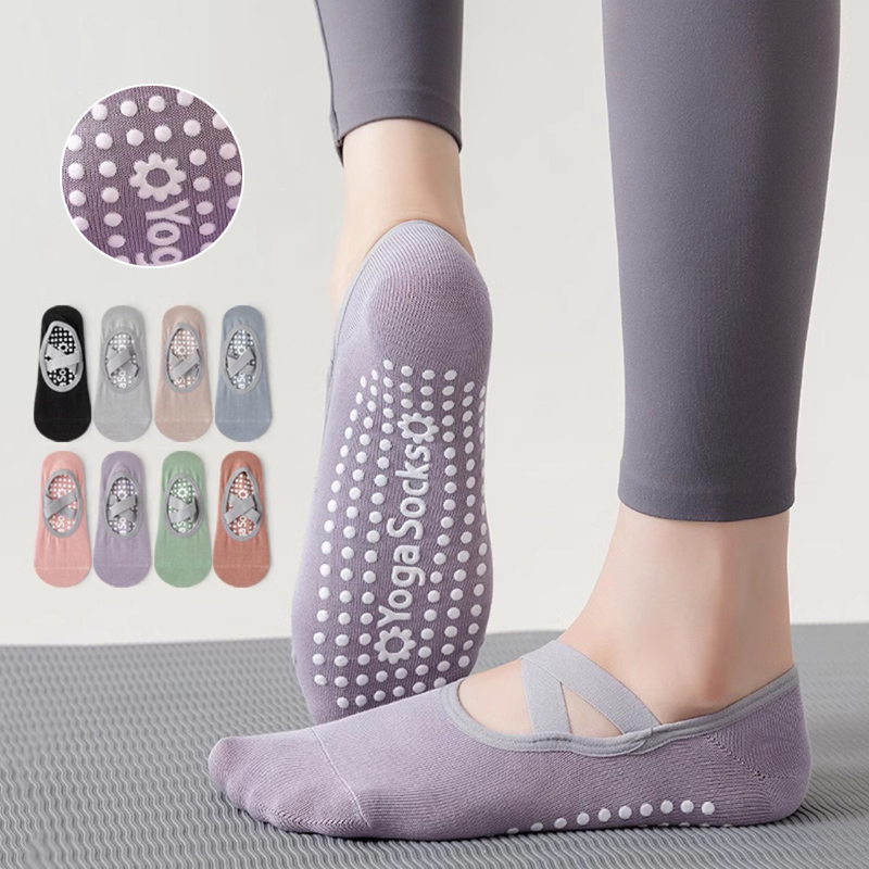 Fitness Yoga Pilates - Atmungsaktive Handtuch Unten Yoga Socken Frauen