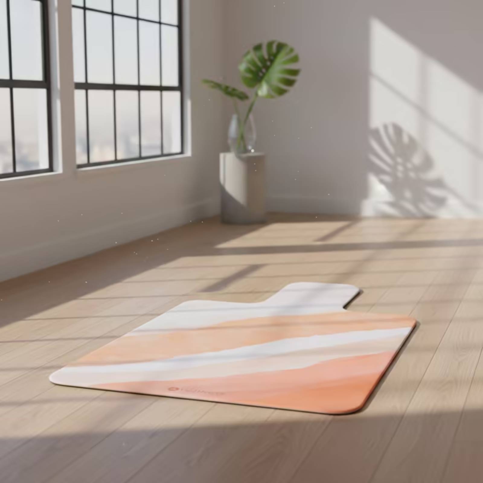 Pilates & Yoga En Talavera Raquel Díaz - Übungsmatte aus Wildleder, rutschfeste, gepolsterte Pilates-Matte