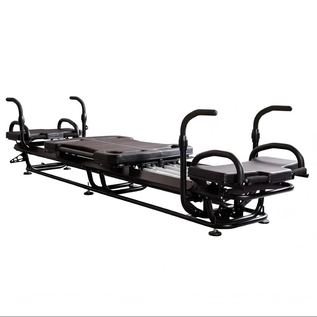 Fitness Yoga Pilates - Professionelle tragbare Pilates-Reformer-Maschine für Yoga-Studios und