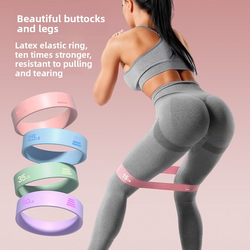 Pilates Yoga Difference - 15LB-50LB Yoga-Elastikring, verschiedene Stärken, elastisches Yoga-Band,