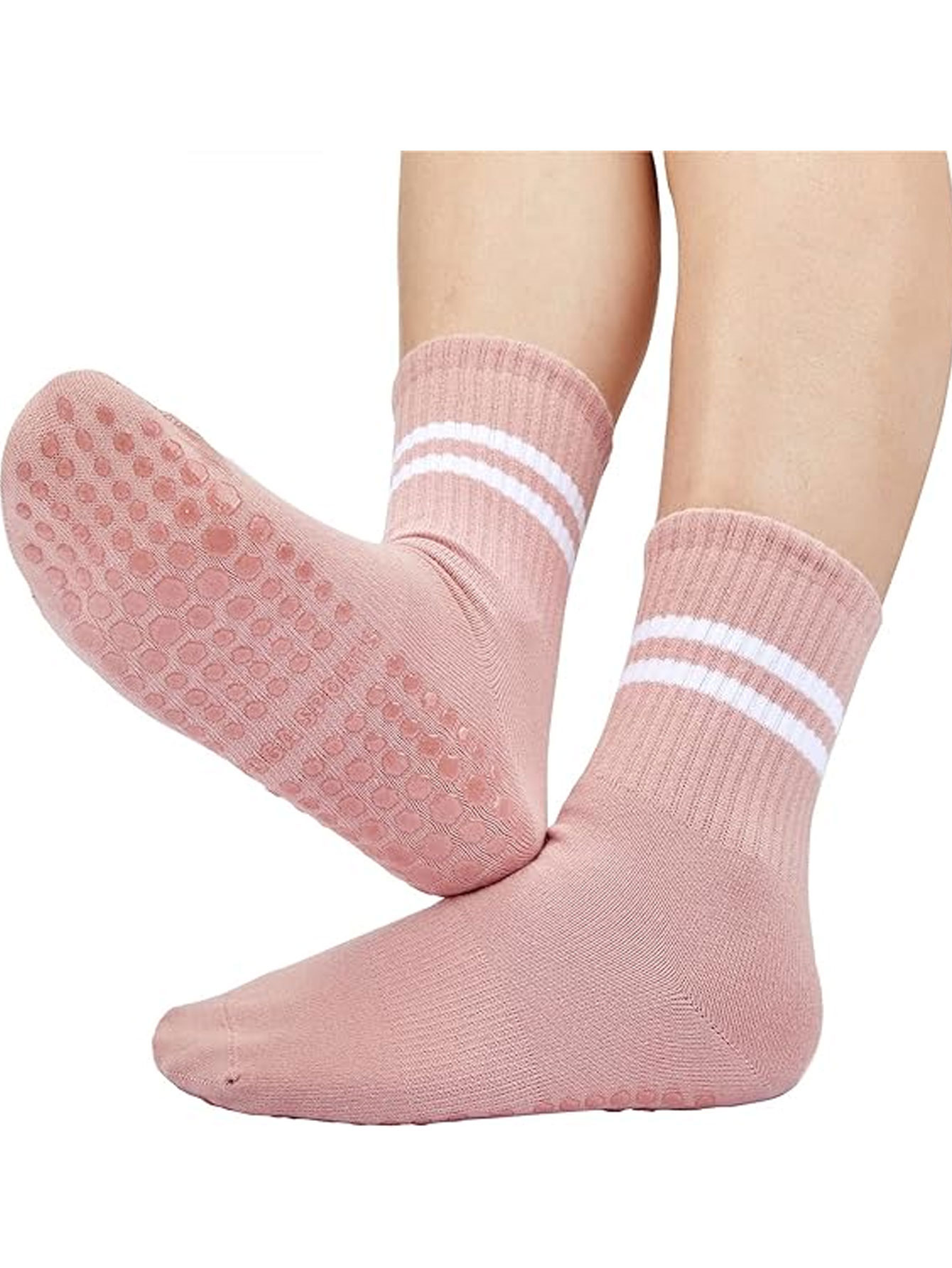 3 Paar Yoga-Socken, rutschfest – Fitness Yoga Pilates Bewertung und Preis