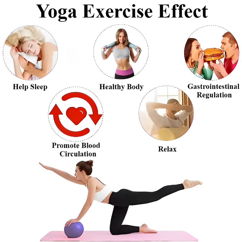 25cm Yoga-Ball für Gymnastik,  – Pilates Yoga Core Bewertung und Preis