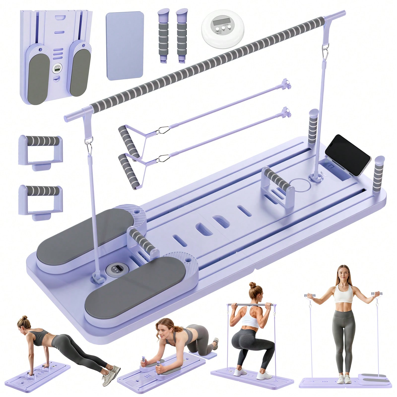 Pilates-Reformer mit Stange, P – Pilates & Yoga En Talavera Raquel Díaz Bewertung und Preis