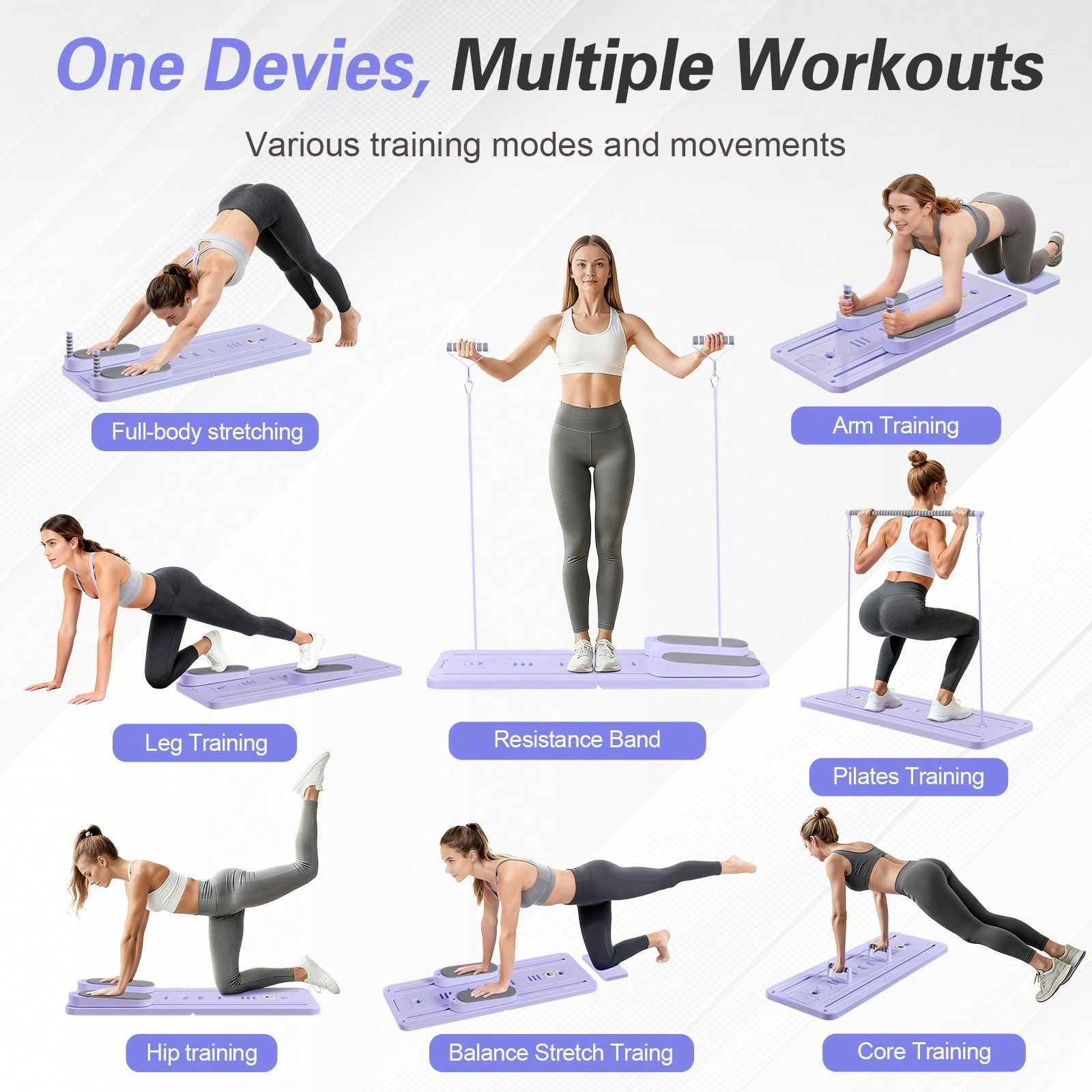 Pilates-Reformer mit Stange, P – Pilates & Yoga En Talavera Raquel Díaz Bewertung und Preis