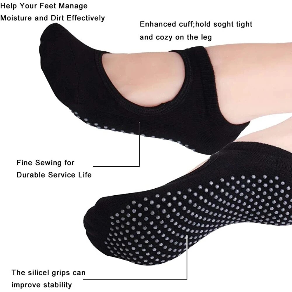 Hochwertige Damen-Yoga-Socken, – Fitness Yoga Pilates Bewertung und Preis