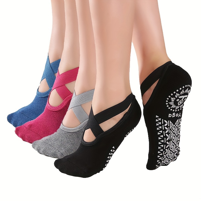 4 Paar X-Cross Yoga-Socken für – Pilates X Yoga Bewertung und Preis