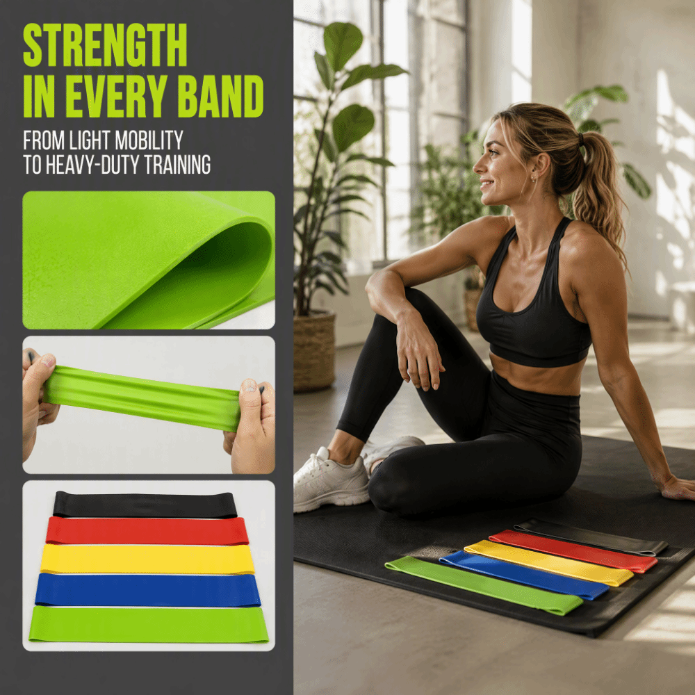5 Stück 30 x 5 cm Widerstandss – Pilates X Yoga Bewertung und Preis