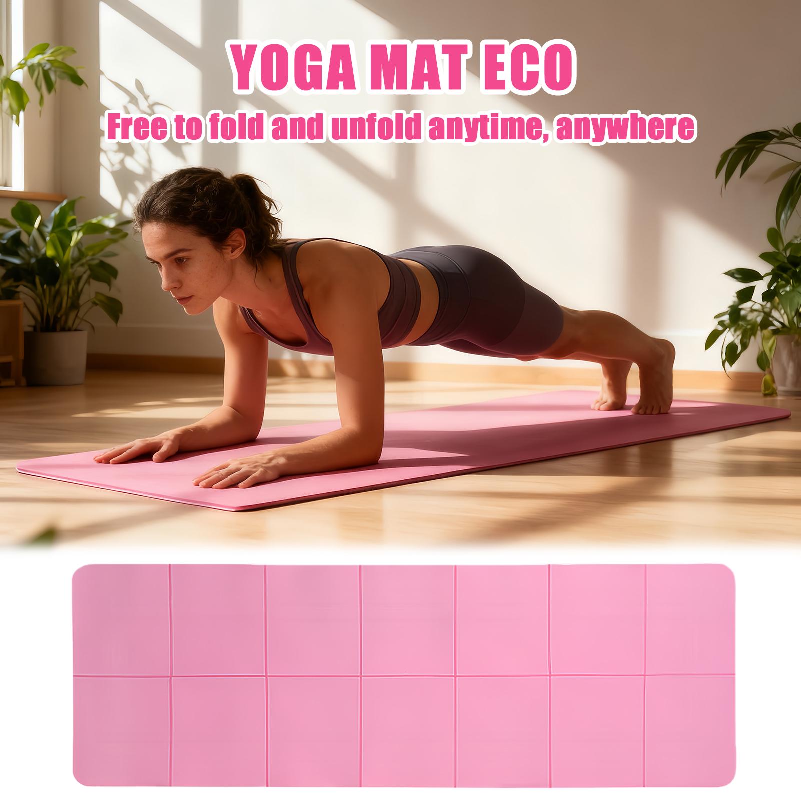 Faltbare Yogamatte für Reisen, – Pilates X Yoga Bewertung und Preis