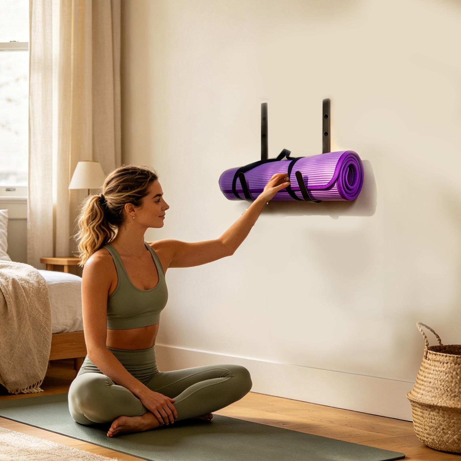 Yoga-Mattenhalter Wandmontage  – Pilates Yoga Garage Bewertung und Preis