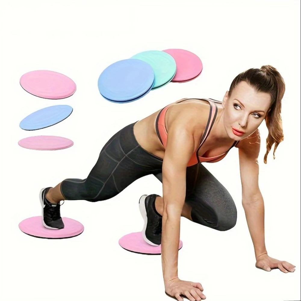 Paar Fitness-Core-Gleitscheibe – Pilates Yoga Core Bewertung und Preis