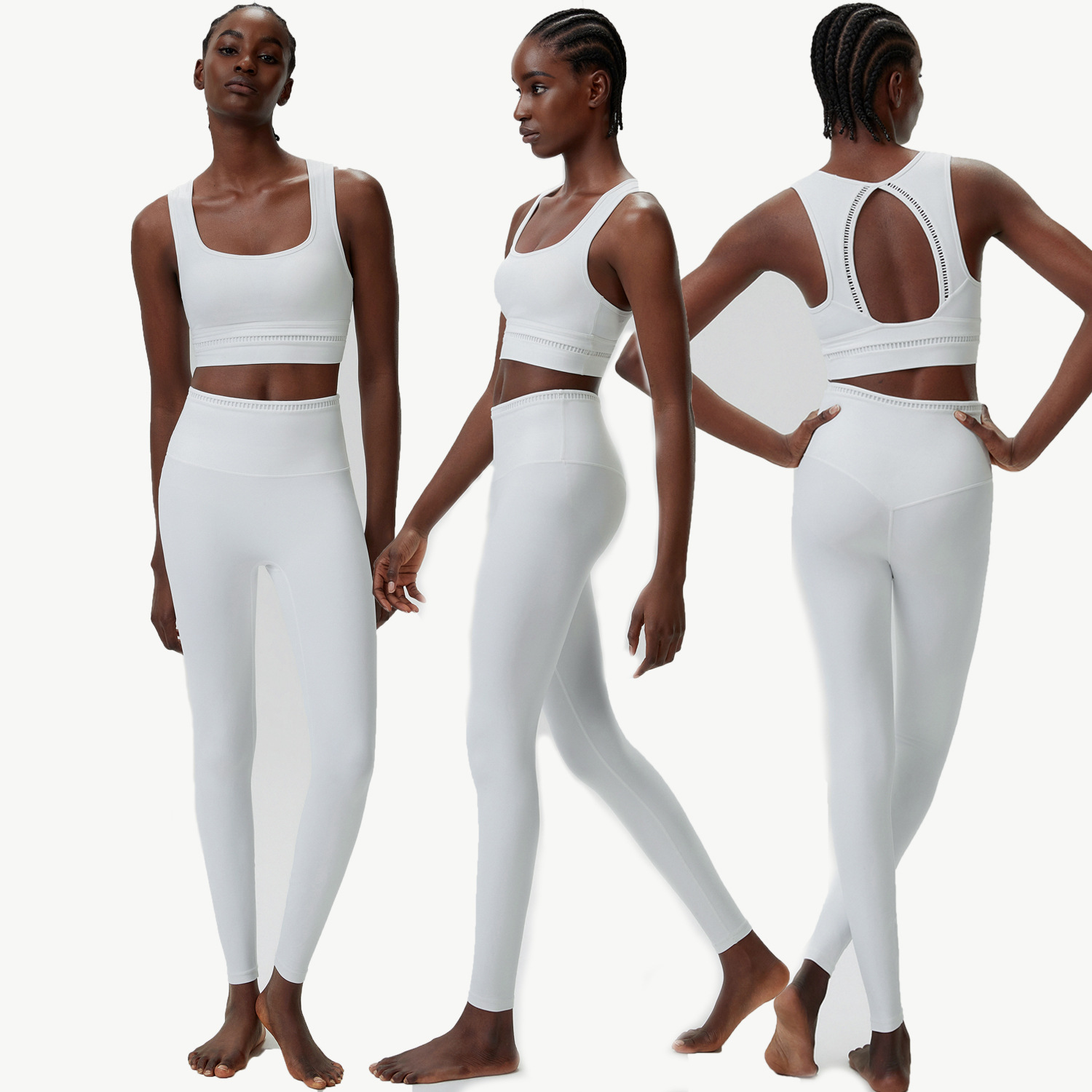 Neues 2-teiliges Yoga-Set für  – Pilates Yoga Legging Bewertung und Preis