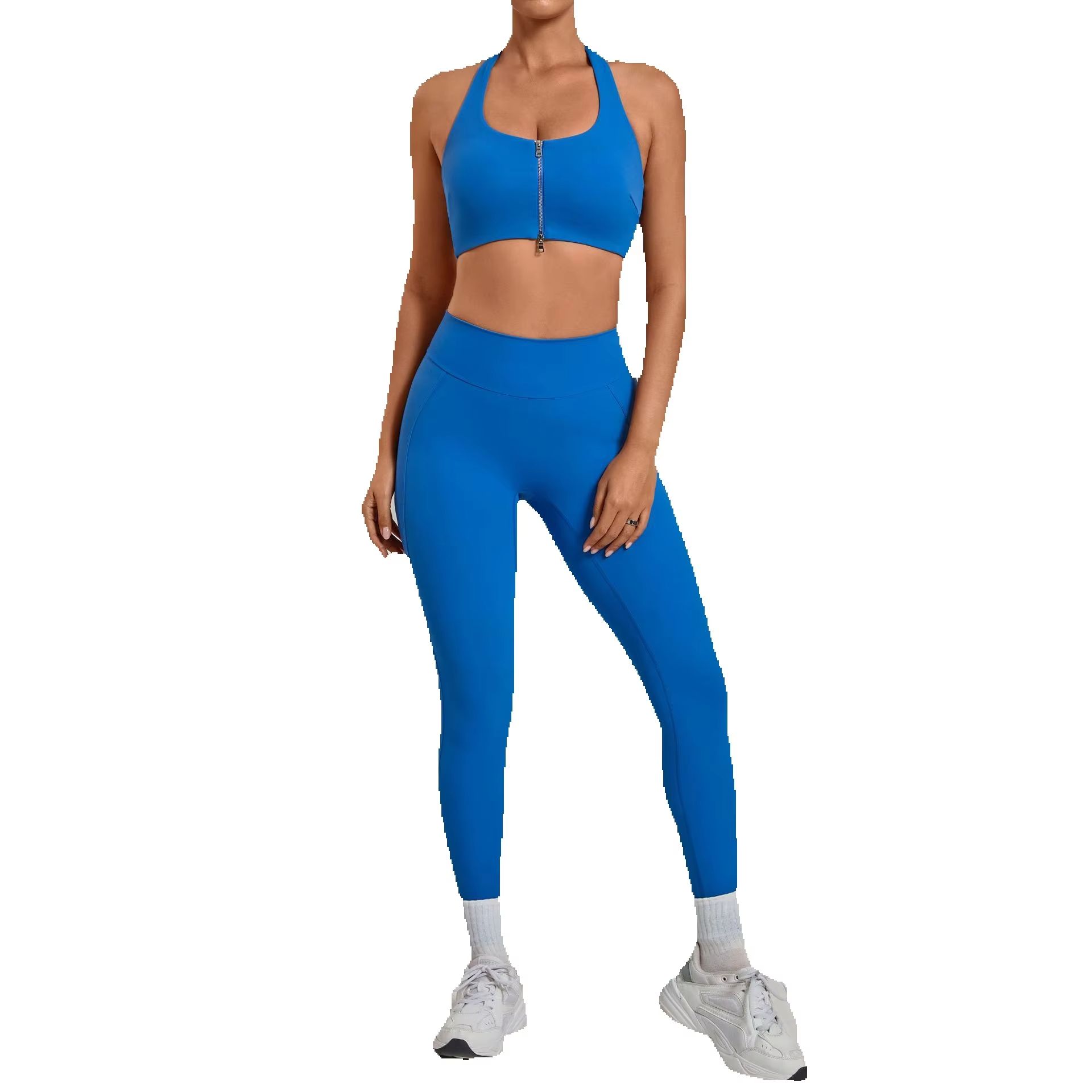 Damen Neckholder-Sport-BH mit  – Pilates Yoga Legging Bewertung und Preis