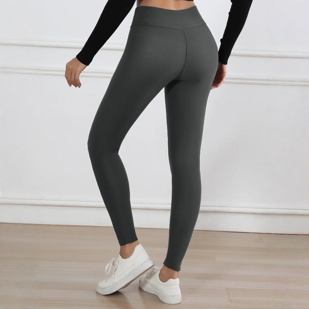 Modische Hochtaillierte Fleece – Pilates Yoga Legging Bewertung und Preis