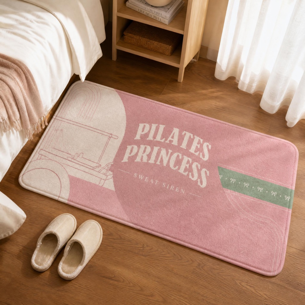 Weicher Flanell-Rechteck-Boden – Pilates Yoga Garage Bewertung und Preis